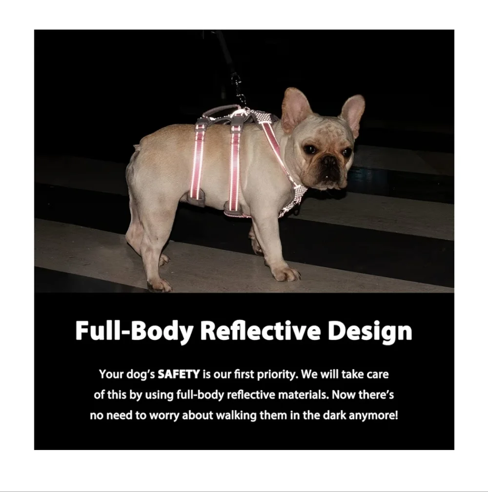 Escape Proof Reflective Dog Harness Size Small - Picture 7 of 11